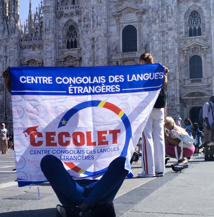 Un membre de CECOLET dans une ville italienne