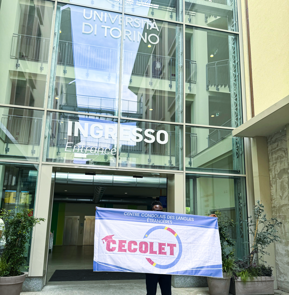 Un membre de CECOLET à l'université de Turin